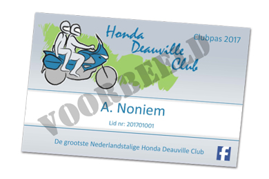 Honda Deauville Clubpas Honda Deauville Clubpas